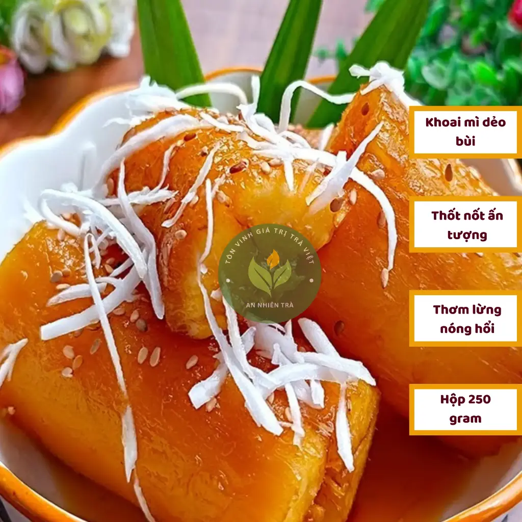 Sắn rim thốt nốt