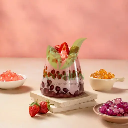Set sữa chua trân châu(Set tự pha tại nhà)