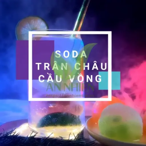 Set Soda trân châu cầu vồng(Set tự pha tại nhà) 