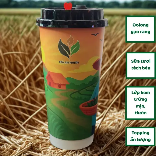 Oolong gạo rang