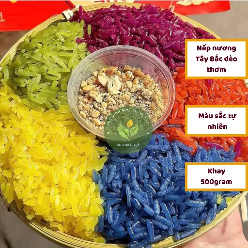 Xôi ngũ sắc