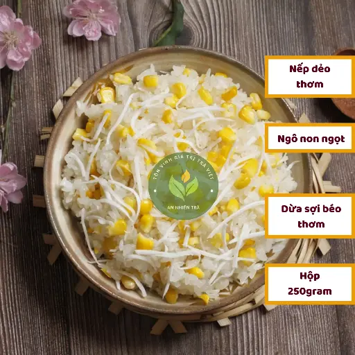 Xôi ngô dừa
