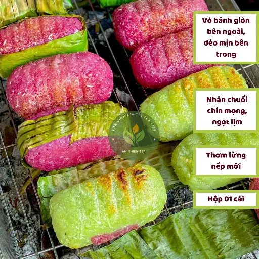 Bánh chuối nướng nước cốt dừa