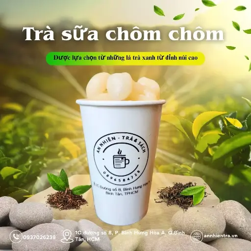 Hồng trà sữa chôm chôm
