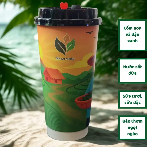 Cốt Dừa Cốm Xanh