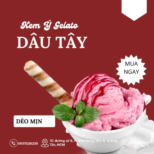 Kem Dâu tây