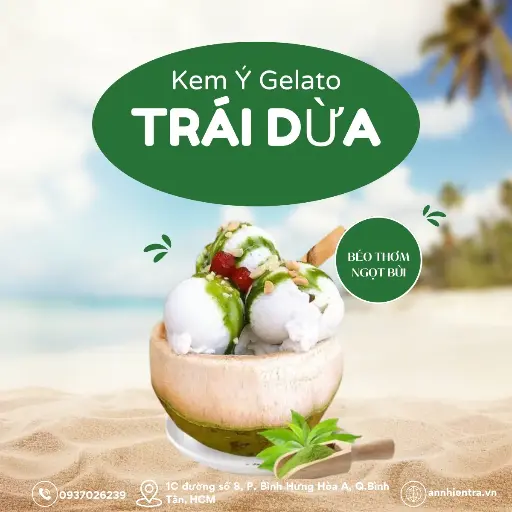 Kem Trái dừa An Nhiên