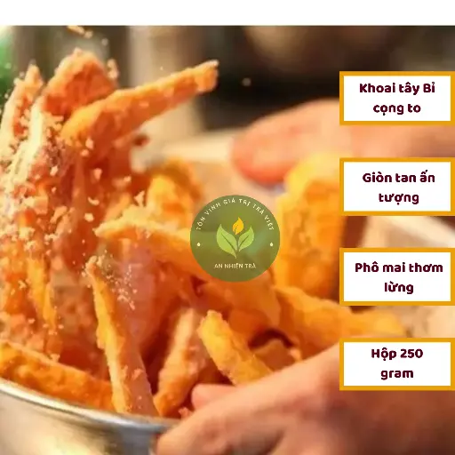 Khoai Tây Lắc Phô Mai